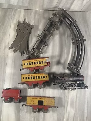 Hafner Overland Flyer Set Locomotive Tender Passenger & Mail Cars • $175.95