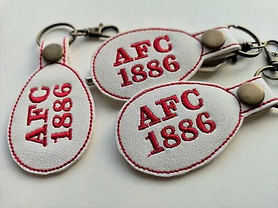 £7.99 • Buy Arsenal Fan Keyring, Arsenal FC Gift, Arsenal Father's Day Gift, Arsenal Keyring
