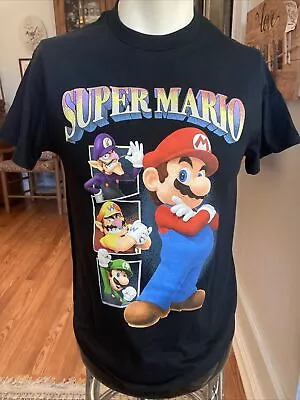 Nintendo Original Licensed Men's Super Mario T-Shirt Size Small New Mad Engine • $9.99