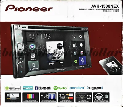 *NEW*Pioneer AVH-1500NEX Multimedia DVD Receiver 6.2  WVGA Display Apple CarPlay • $349.99