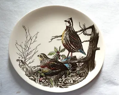 Johnson Brothers Quail Plate Game Birds 9 3/8  • $17.50