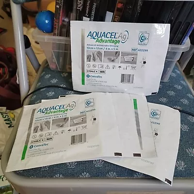 Aquacel Ag Advantage 4  X 5  Dressing REF: 422299 (LOT OF 5)  • $29.99