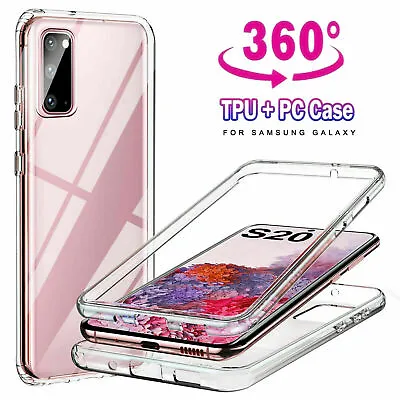 $5.16 • Buy Shockproof 360 Soft Clear Case Cover For Samsung S20FE A52 A53 S21 S22 S23 Ultra