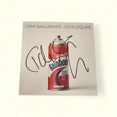 Liam Gallagher John Squire Signed 7” Vinyl OnlineCOA AFTAL • £236