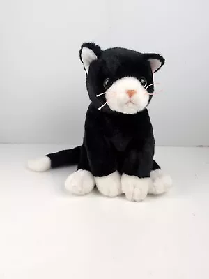 Ty Beanie Buddy Collection Vintage 1999 Zip The Black And White Cat Plush 9  Tag • $29.99