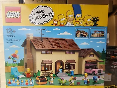 Lego Set 71006 Retired The Simpsons House Unopened Sealed Box 100% Complete  • $1200