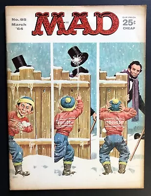 Mad Magazine No. 85 March 1964 VG NICK MEGLIN COPY Don Martin Wally Wood Mingo • $14.99