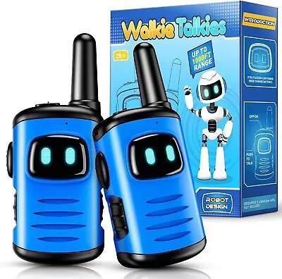 Veopoko 2 PCS Walkie Talkie Kids Toys For 3 4 5 6 7 Year Old Boys Toys Age 3-12 • £13.29