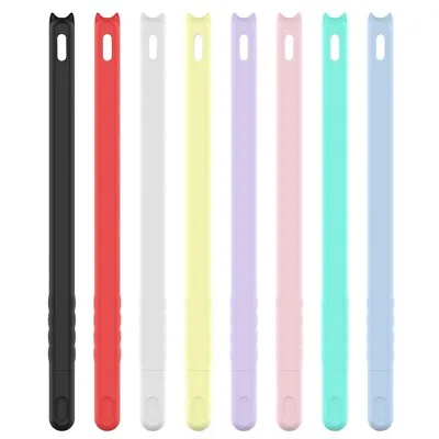 Soft Silicone Case For Apple Pencil 2 Pen Case Ipad Stylus Anti-drop Non-slip • £5.16