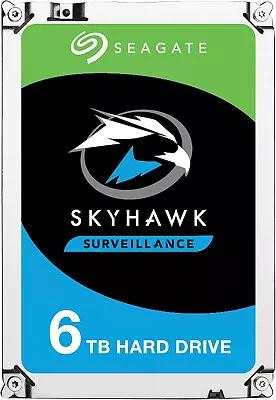 Seagate SkyHawk Surveillance HDD Internal Hard Drive 6 TB SATA 3.5  ST6000VX001 • £99.99