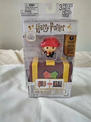 $19.30 • Buy Harry Potter Ron Weasley Collectible 2  Toy Figure Playset New Free Shipping