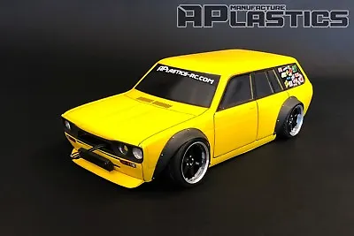 RC Body Car Drift Touring 1:10 Datsun 510 Wagon Wide Style APlastics New Shell • £57.91