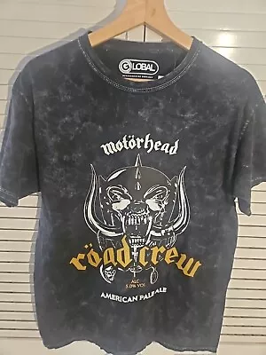 Motor Head  Road Crew  Pale Ale Beer Logo Medium Tshirt  (S147) • $20