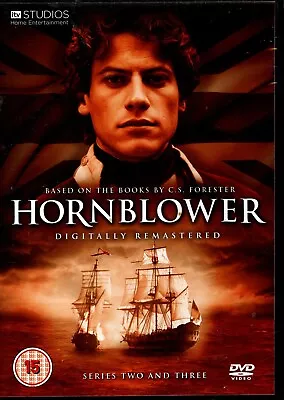 Hornblower Series 2 & 3..2 Disc Dvd Set.region 2 Dvd.free Uk P&p • £3.99