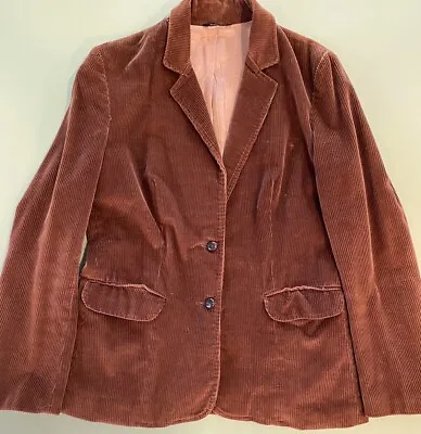 Oscar De La Renta Vintage Corduroy  Brown Blazer Jacket VTG Cowgirl Chic 1970’s • $45
