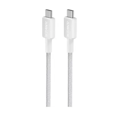 $23.80 • Buy Anker 322 USB-C To USB-C Cable (0.9m Braided) - White