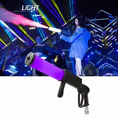 DJ Jet Fog Machine Gun Mini Handle Carbon Dioxide Led  Co2 Gas Column Gun Smoke • $140