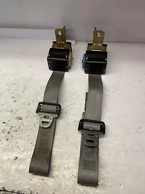 90-93 Mustang Rear Seat Belts Opal Gray Hatchback/Notchback Cobra Gt Lx • $125