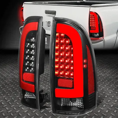 [led Red Tube Bar]for 05-15 Toyota Tacoma Tail Light Brake Parking Lamps Black • $119.88