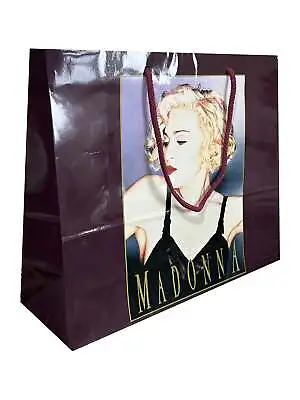 Madonna – Blonde Ambition Gift Bag Medium 28 X 32 CM Preloved:1990 • $24.88