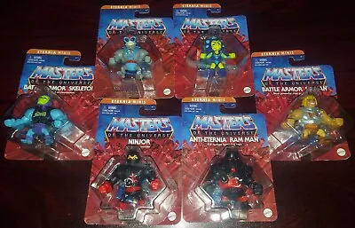 6 Masters Of The Universe Eternia Minis Lot HE-MAN • $24.99