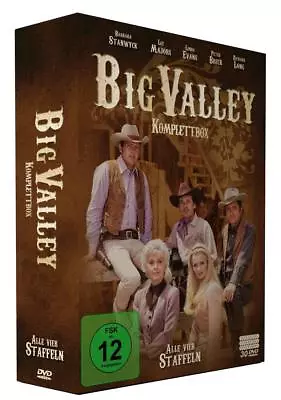 Complete Box Set Big Valley Western TV Series Komplettbox Lee Majors 30 DVD Box • $130.68