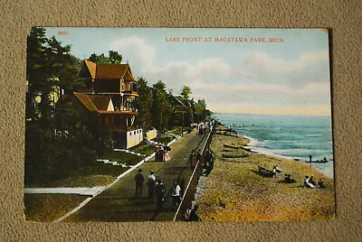 Lake Front At Macatawa Park Michigan • $5