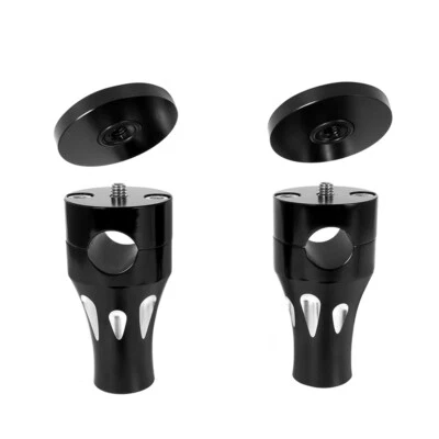 $39.99 • Buy For Harley V-Rod Street Rod CNC Aluminum Motorcycle Handlebar Riser Clamp Black