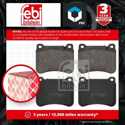 Brake Pads Set Fits MERCEDES SLK200 R171 1.8 Front 04 To 11 A0044205120 Febi New • £21.97