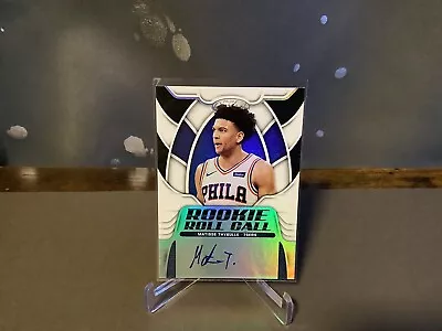 2019-20 Certified Roll #RC-MT Matisse Thybulle Rookie Auto 76ers • $1.49