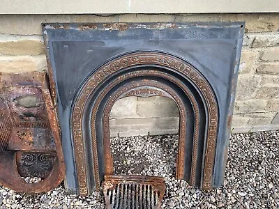 £30 • Buy Cast Iron Victorian / Edwardian Style Fire Surround Arched Insert