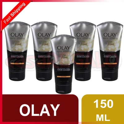 $16.12 • Buy OLAY 150mL TOTAL EFFECTS 7 IN ONE CITRUS SCRUB CLEANSER