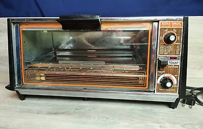 GE General Electric Toaster Oven  Toast-R-Oven  Model T-50 TESTED✅ Vintage MCM • $69.77