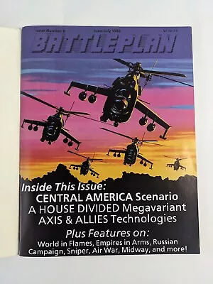 BATTLEPLAN Wargaming Magazine Issue 6 June/July 1988 Central America Scenario • $7.50