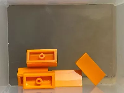 LEGO Parts - Orange Slope 30 1 X 2 X 2/3 - No 85984 - QTY 5 • $6.95