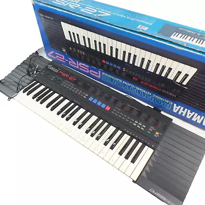 Yamaha PSR-27 Portable Keyboard Synthsizer DASS Sound 89 With Original Box • £9.45