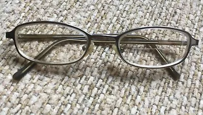 Vintage Valentino Brown Metal & Plastic Eyeglasses Frame Made In Italy • $39.95