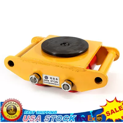 6 Ton Machinery Mover Heavy Machine 360° Rotation Dolly Equipment Roller Skates • $30.72