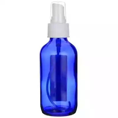 Lotus Brands Blue Glass Bottle With Spray 4 Oz Unit • $5.72