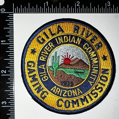 VINTAGE OBSOLETE Gila River Indian Community Gaming Commission Arizona AZ Patch • $15