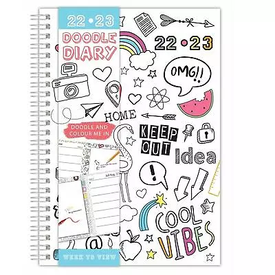 £1.99 • Buy 2022-2023 'Colour Your Own' Week To View Academic Student Diary