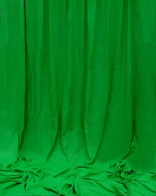 10'x12' Heavy Duty Solid Muslin Background Backdrop Green  • $35