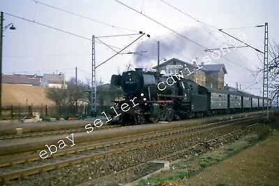 35mm German Railway Slide - DB No. 023.044 At Bad Friedrichshall 1972 [K100] • $1.87