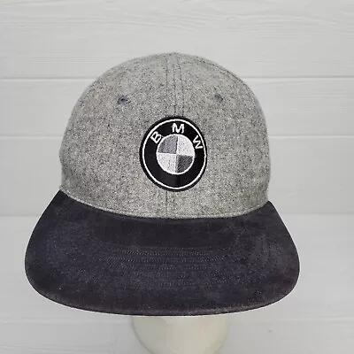 Vintage Camo BMW Gray Wool Snapback Hat • $16.20