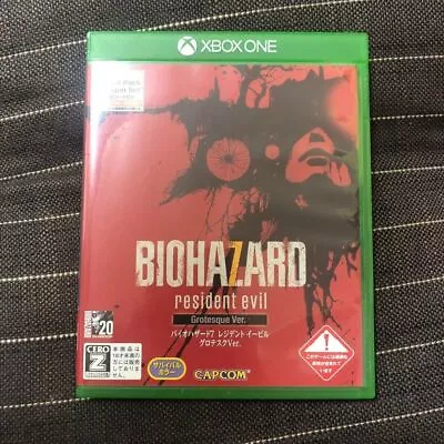 USED XBOX ONE Biohazard 7 Resident Evil Grotesque Ver. Japan • $84.29