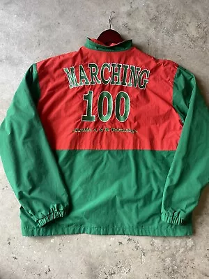 Vintage FAMU Florida Am Marching 100 Band Windbreaker Jacket Xl • $99.99