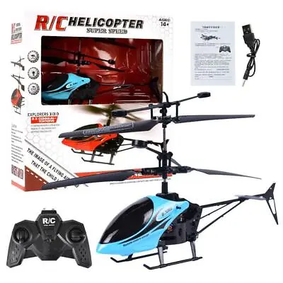 Mini RC Infrared Induction Remote Control RC Toy 2CH Gyro Helicopter RC-Drxpc  • $12.23