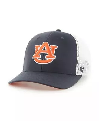 Auburn Tigers ‘47 Brand Vintage Blue 2 Tone MVP Adjustable Snapback Mesh Hat • $24.99