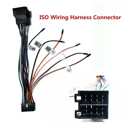 Wiring Harness Car Stereo 20PIN ISO Connector Adapter For ISO Wiring DVD Android • $12