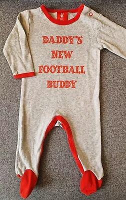 £4.50 • Buy Unisex Baby LFC Liverpool Football Club Sleepsuit Romper Daddy 3-6 Months (703)